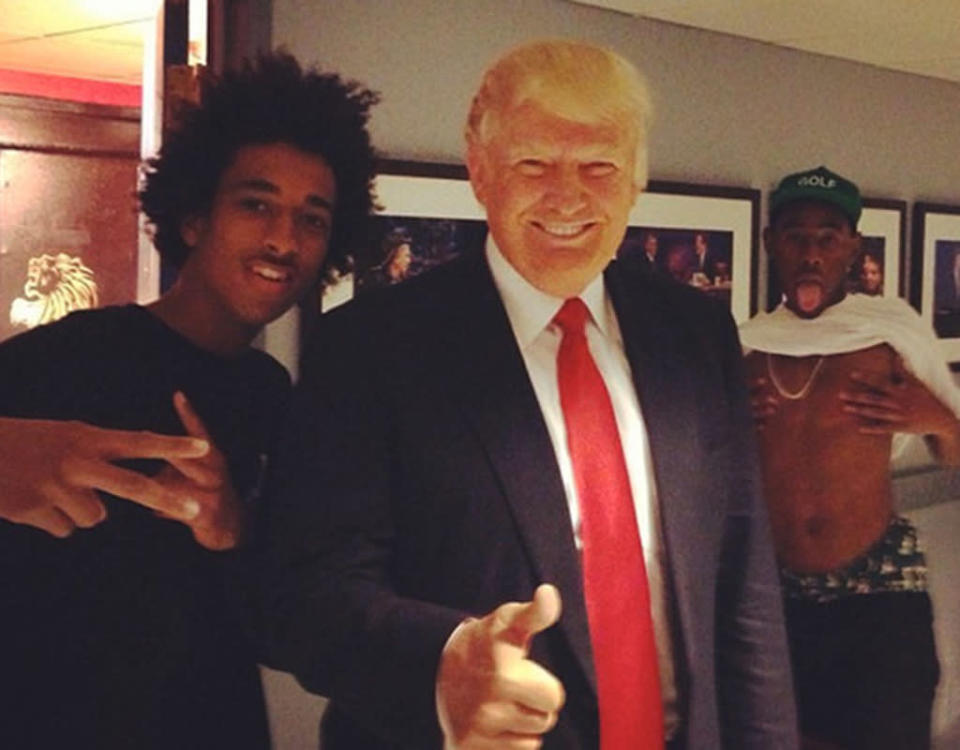 Donald Trump and Tyler the Creator