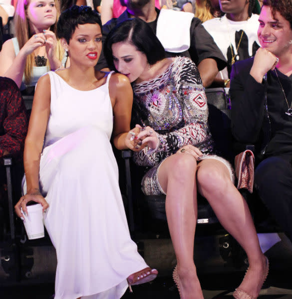 Rihanna 'Fuming After BFF Katy Perry Hints She Needs Saving'