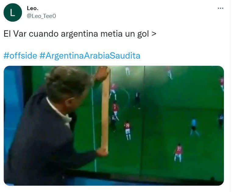 Los memes de Argentina - Arabia Saudita