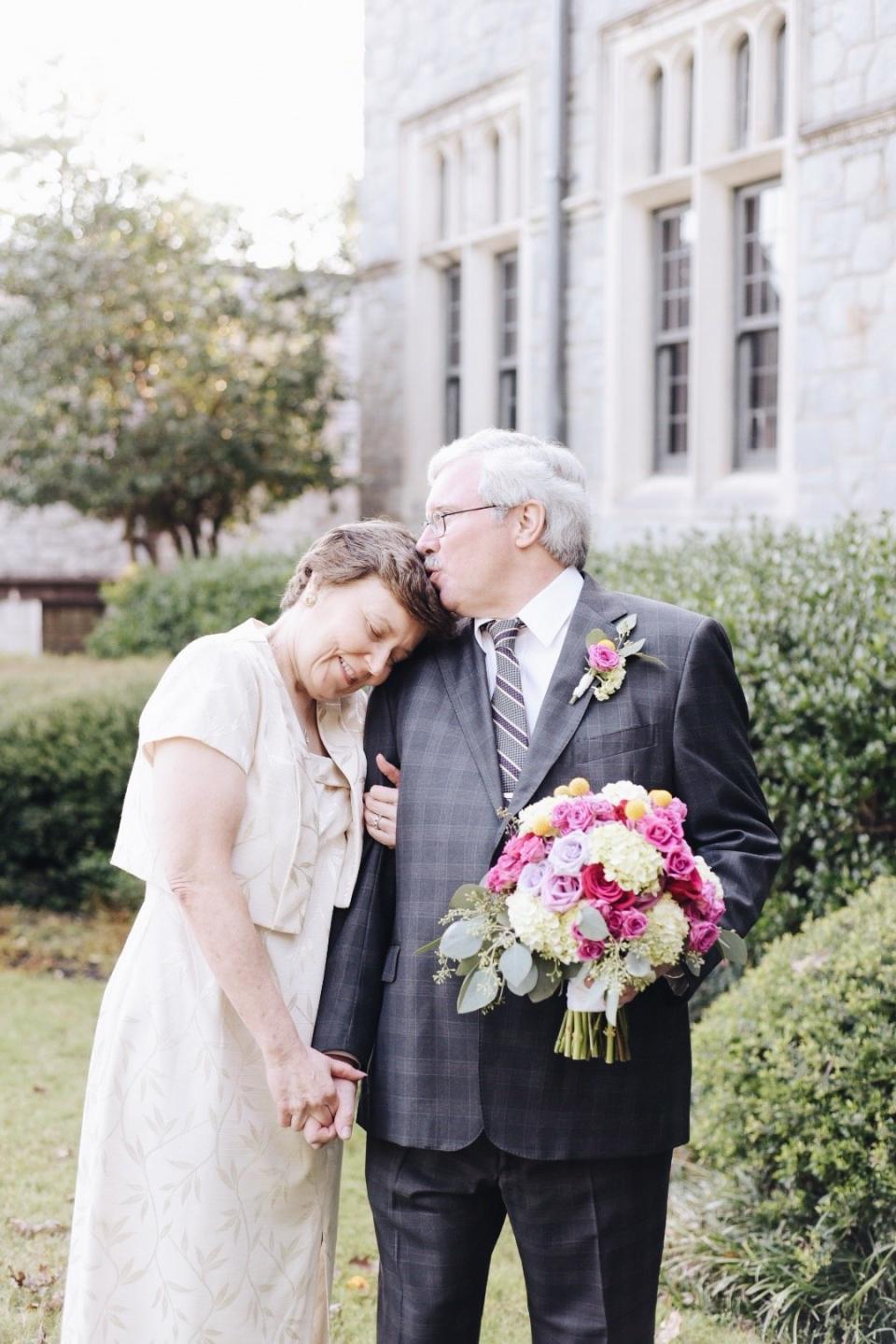 "Bob and Diane married on&nbsp;Sept. 9&nbsp;at&nbsp;Oglethorpe University Library." --&nbsp;<i>Krisandra Evans</i>