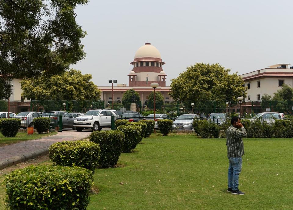 The Indian Supreme Court will next hear the matter on 27 July  (AFP via Getty)