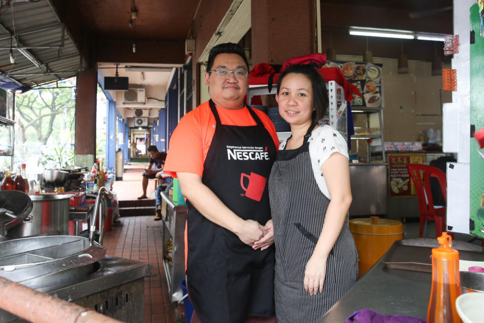 Gary Yong and Esther Lai started this stall back in 2018 and have expanded its offerings to include seafood, pork and fish ball noodles. — Pictures by Choo Choy May