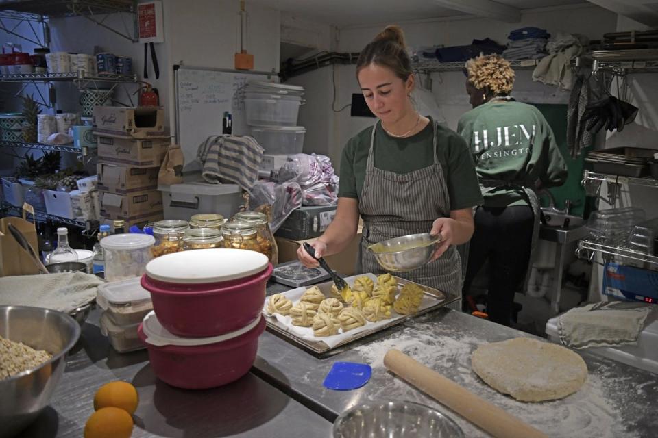 Pastries in the making at Hjem, Amazonica's go-to coffee spot (Daniel Lynch)