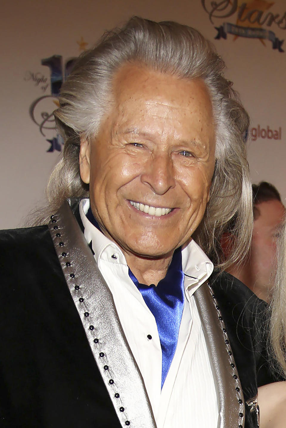 FILE - Peter Nygard attends the 24th Night of 100 Stars Oscars Viewing Gala at The Beverly Hills Hotel on March 2, 2014, in Beverly Hills, Calif. Former Canadian fashion mogul Nygard pleaded not guilty Thursday, Sept. 21, 2023, to all charges against him in his Toronto sexual assault case, as jury selection for his trial got underway. (Annie I. Bang /Invision/AP, File)