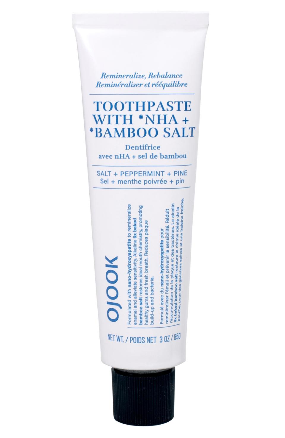 15) Toothpaste with nHA + Bamboo Salt