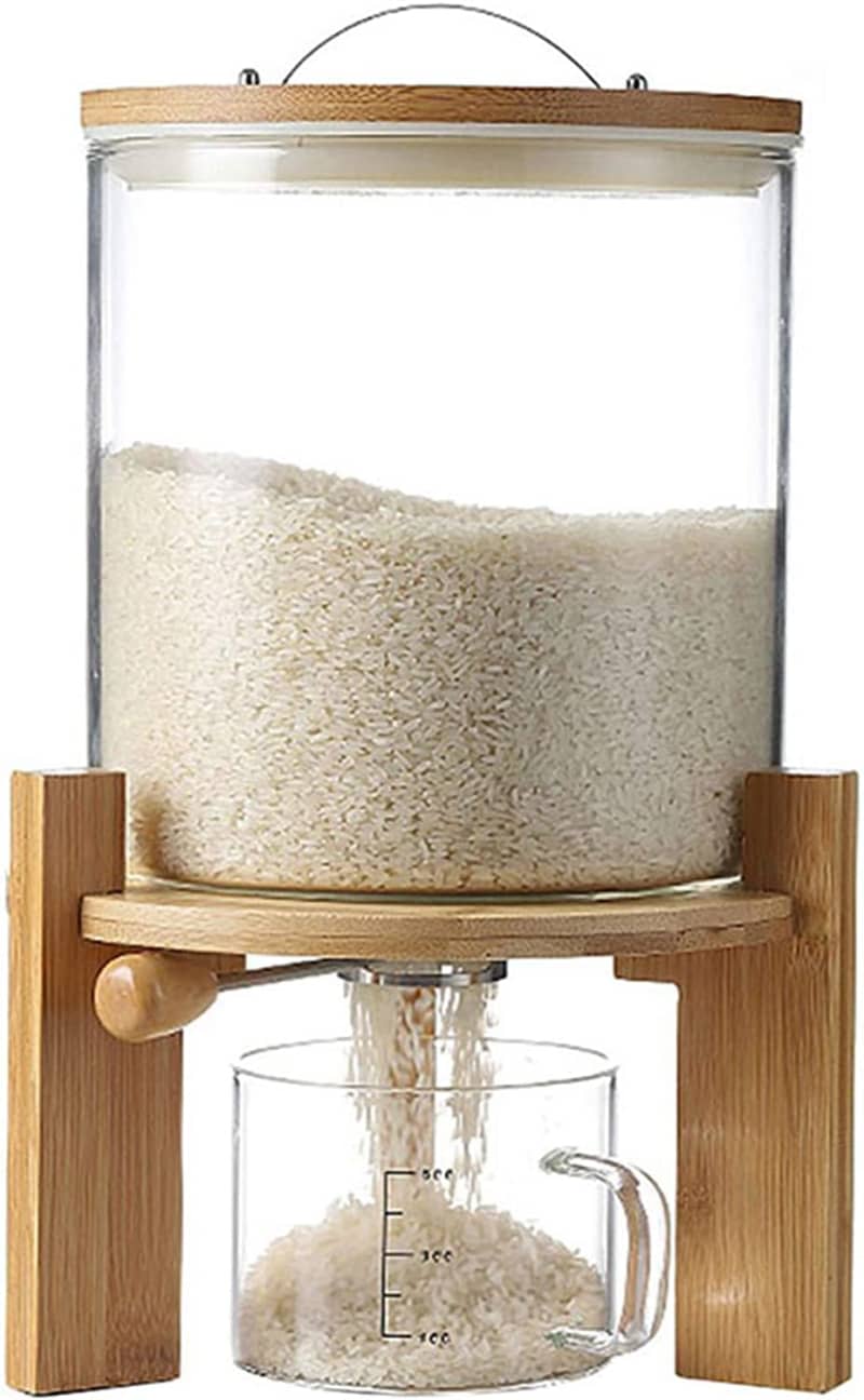 Glass Rice Dispenser