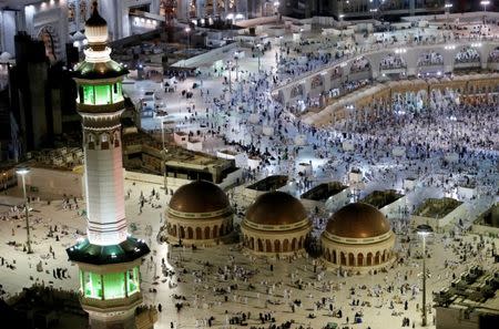 FILE PHOTO: General view of the Grand Mosque in Mecca, Saudi Arabia September 9, 2016. REUTERS/Ahmed Jadallah/File Photo