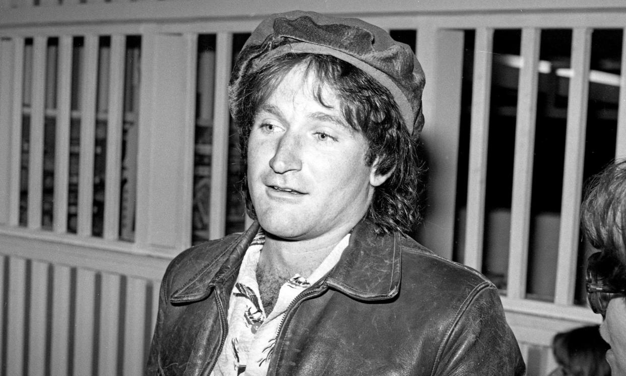 <span>Back then … Robin Williams: A Life in Ten Pictures.</span><span>Photograph: RLFE Pix/Alamy</span>