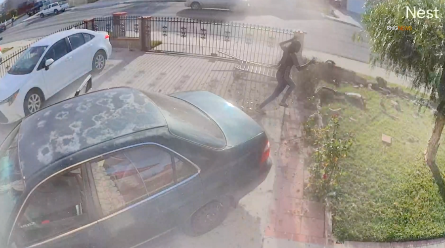 Violent crash into SoCal home caught on camera