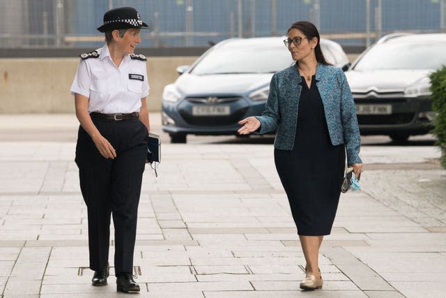 Priti Patel visits Counter-Terrorism Operations Centre