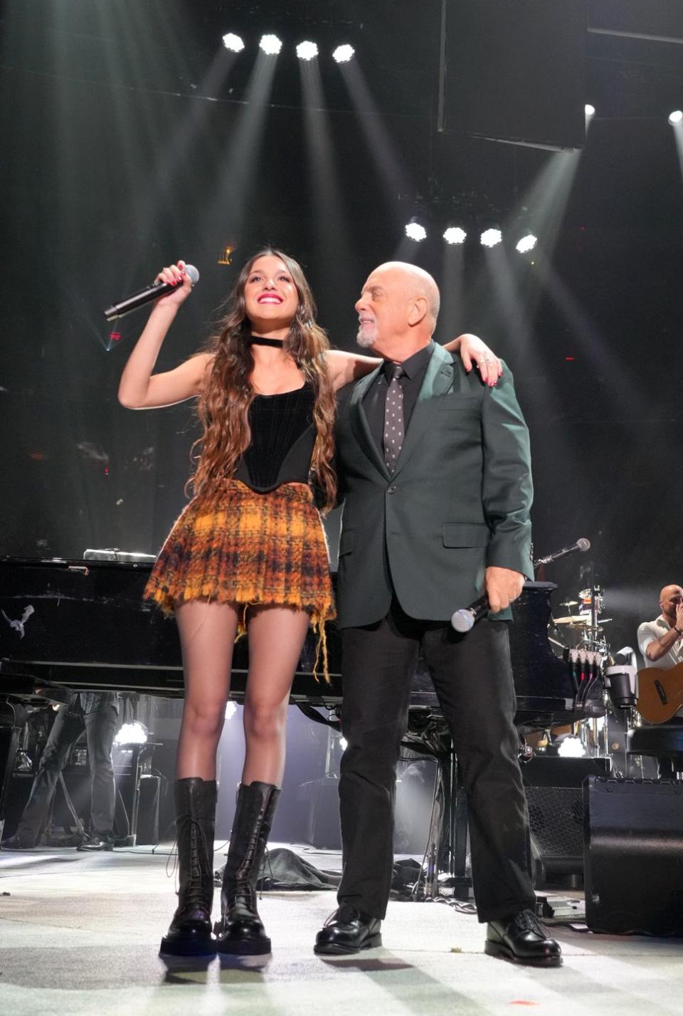 3) Olivia Rodrigo at Madison Square Garden with Billy Joel