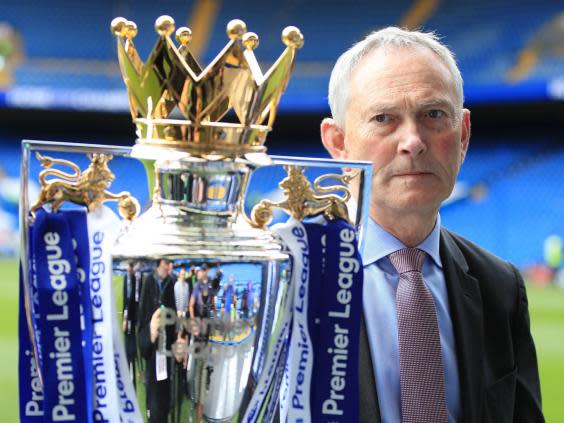 News of Richard Scudamore's departure is one of the biggest stories of the season itself (PA)