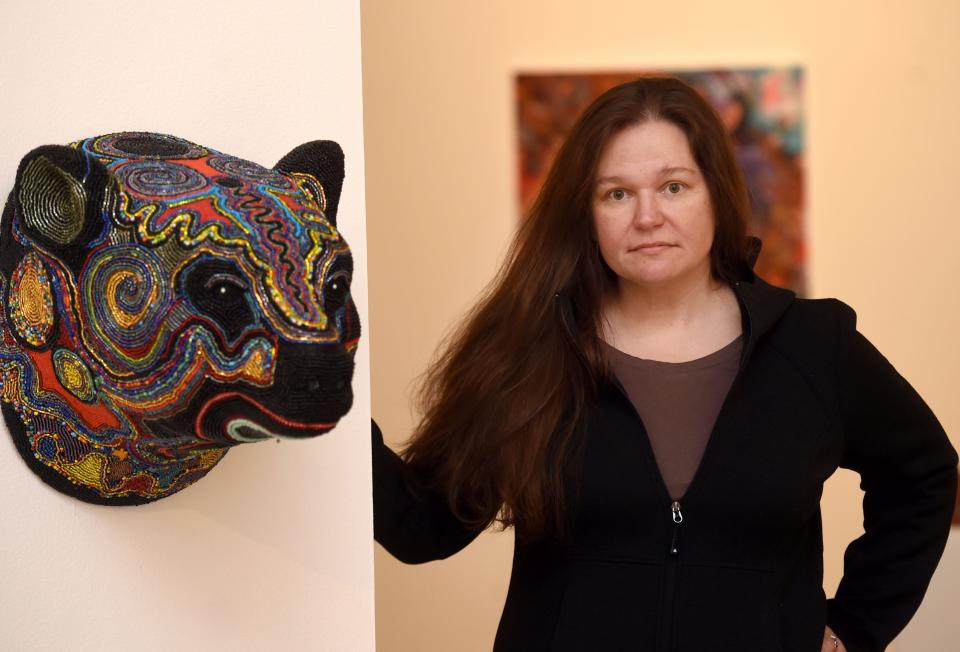 Laura Domencic, executive director of the Erie Art Museum, said she loves her work. "Being able to make connections with other people over something like art can also be very rewarding and even life-changing," she said.