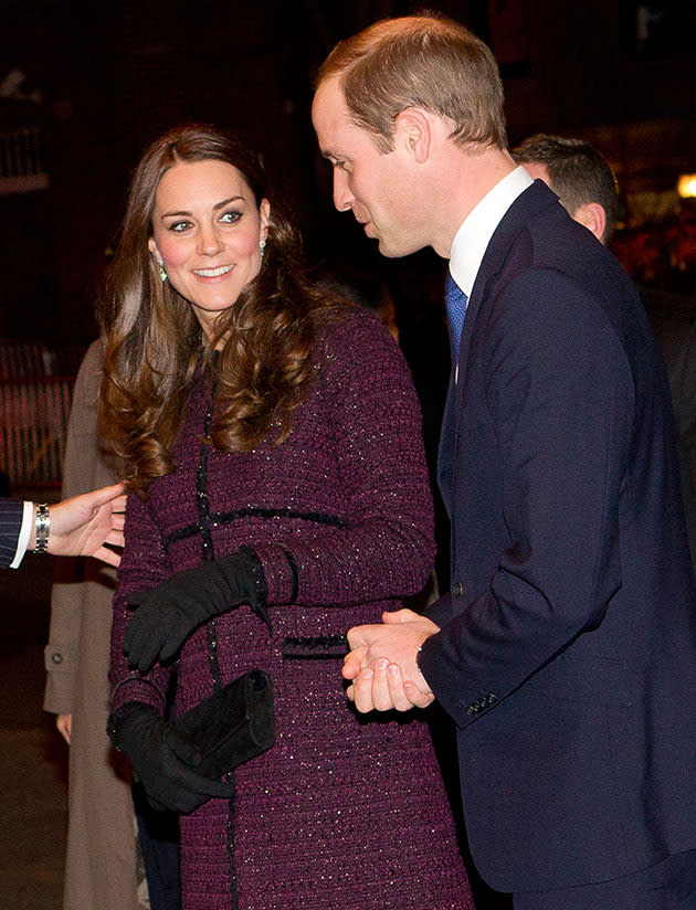 Kate Middleton and Prince William arrive in New York City 2014.