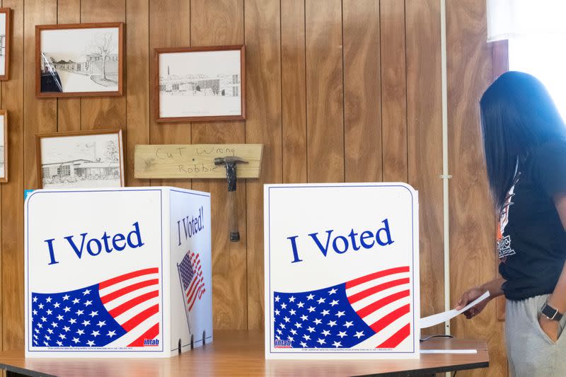 Voting during the South Carolina Presidential Primary