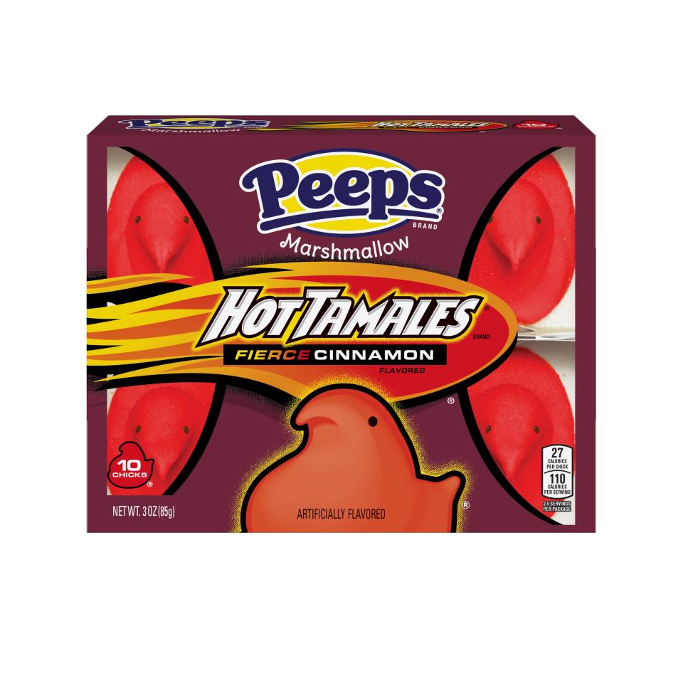 17) Peeps Hot Tamales Fierce Cinnamon Marshmallow