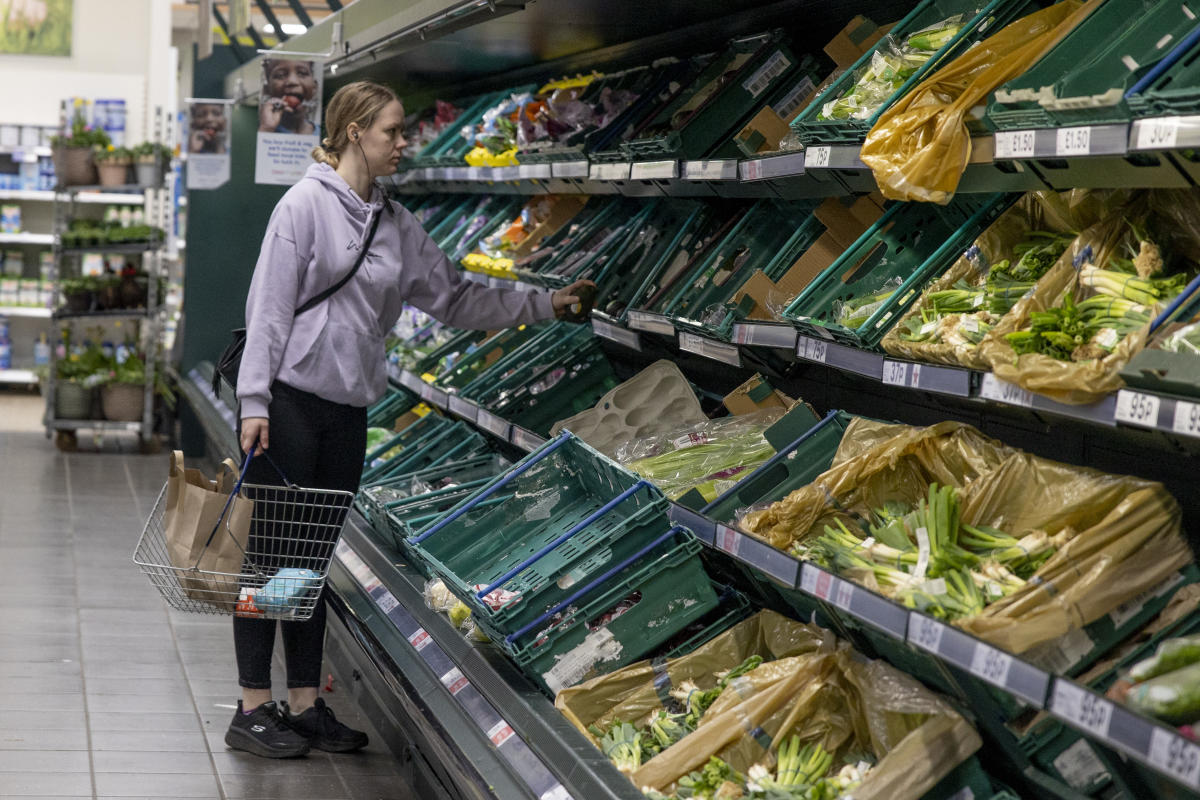 UK supermarket prices rise at fastest pace since 2012 as inflation hits