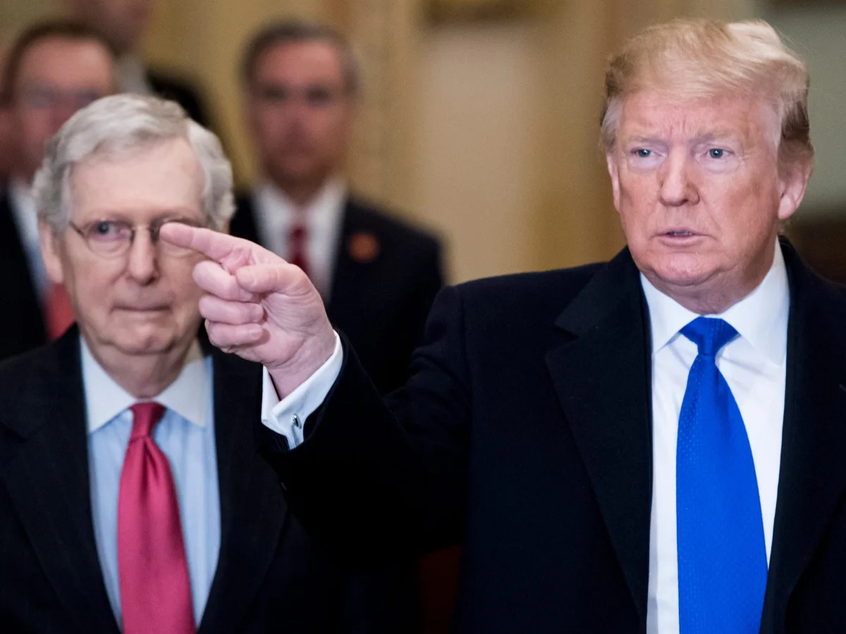 Mitch McConnell ignored angry threats by Trump by deciding to pursue a debt-ceiling deal with Democrats