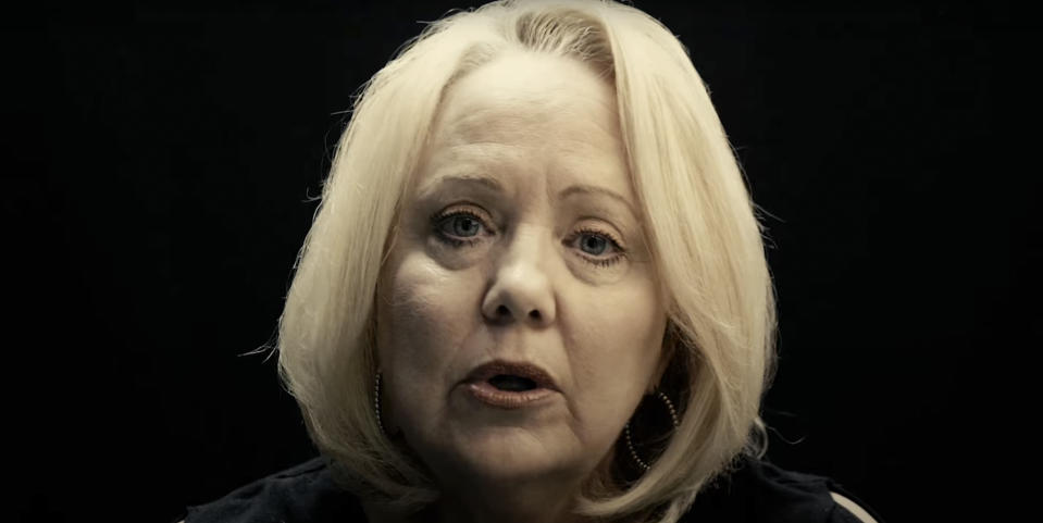 This image from video provided by Faces of Choice, shows Miriam "Penny" Hopper. During last week's GOP presidential debate, Florida Gov. Ron DeSantis dodged a question about a federal abortion ban by telling a story about Penny, a woman he knew, who he claimed survived despite multiple abortion attempts. The Associated Press has since found that while the woman he referenced is real, her story from the 1950s is far more nuanced than DeSantis made it sound and is not the only account of her birth. (Faces of Choice via AP)