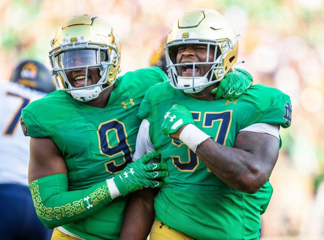 Notre Dame Football to Wear Green Jerseys Against Ohio State in
