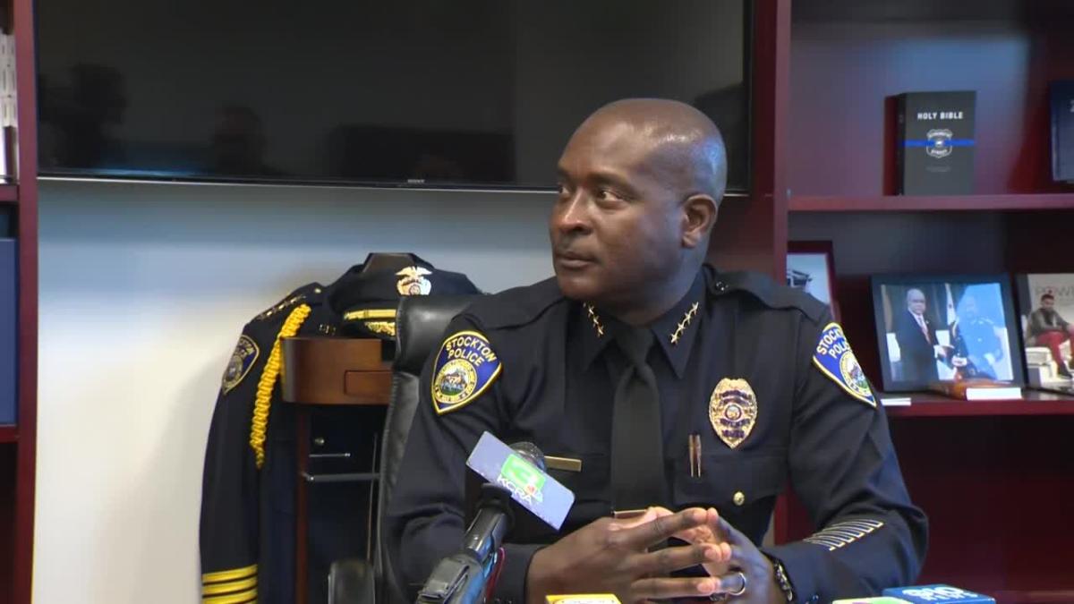 Stockton police chief answers questions about connected killings