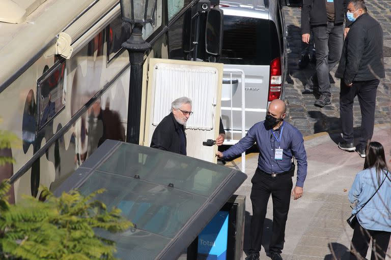 Durante el día, el actor hollywoodense grabó escenas en el sur de la Ciudad y luego aprovechó para conocer algunos de los puntos turísticos de la zona