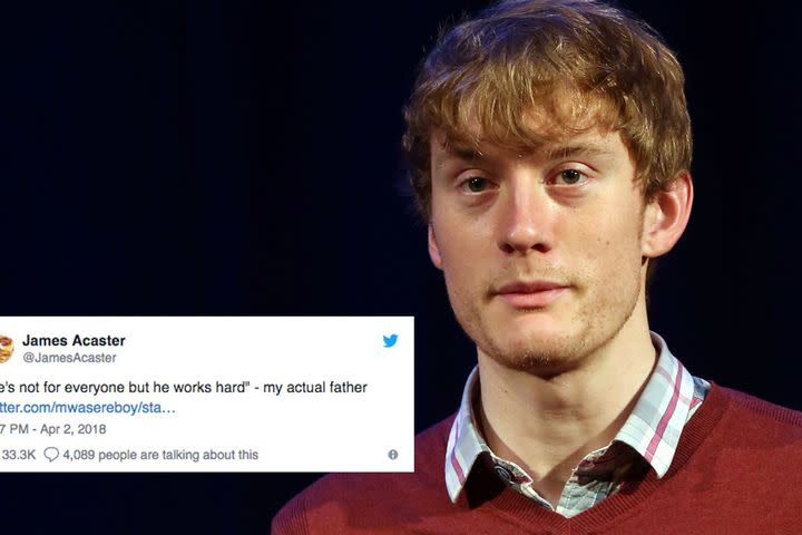 Comedians Dad Tweets Hilariously Underwhelming Compliment About His