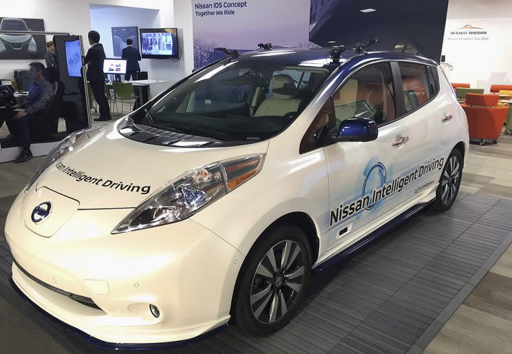 Nissan has previously said it plans to start selling its autonmous cars in 2020 (Terry Chea/AP/REX/Shutterstock)