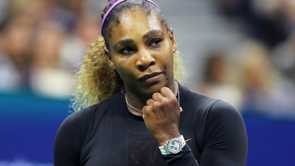 Serena Williams, pictured here in action at the US Open.