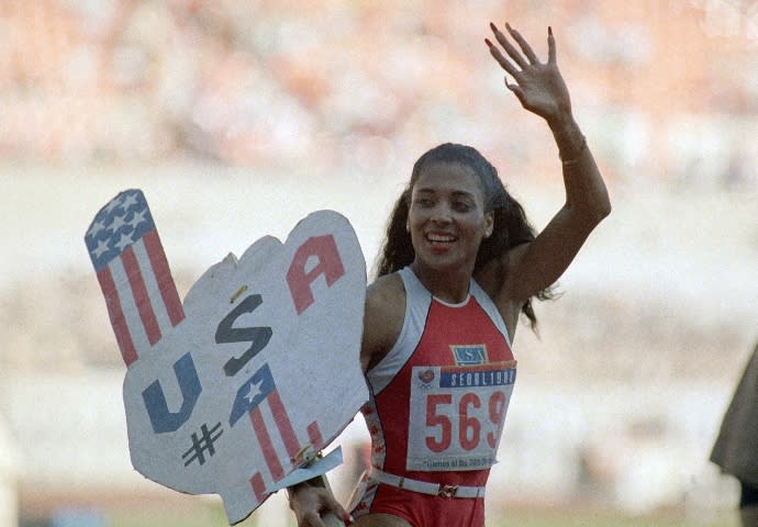 Tiffany Haddish will play Florence Griffith Joyner in an upcoming biopic - Credit: ASSOCIATED PRESS.