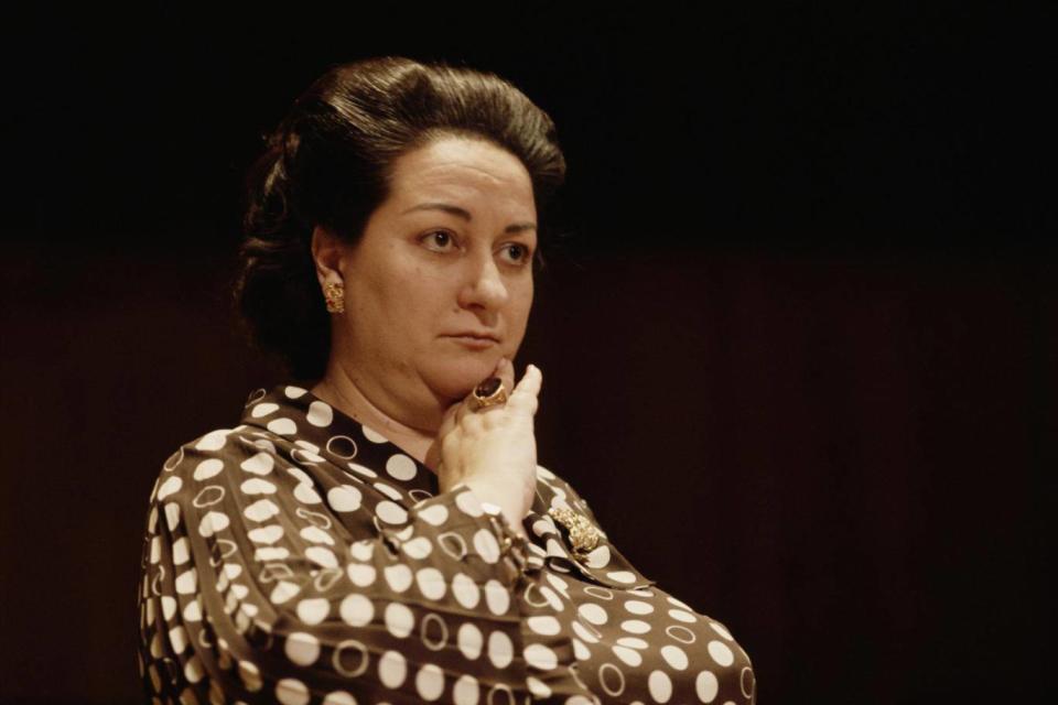 Caballé in 1968. When Caballé began an aria, there was a perceptible change in the atmosphere, one critic wrote (Getty)