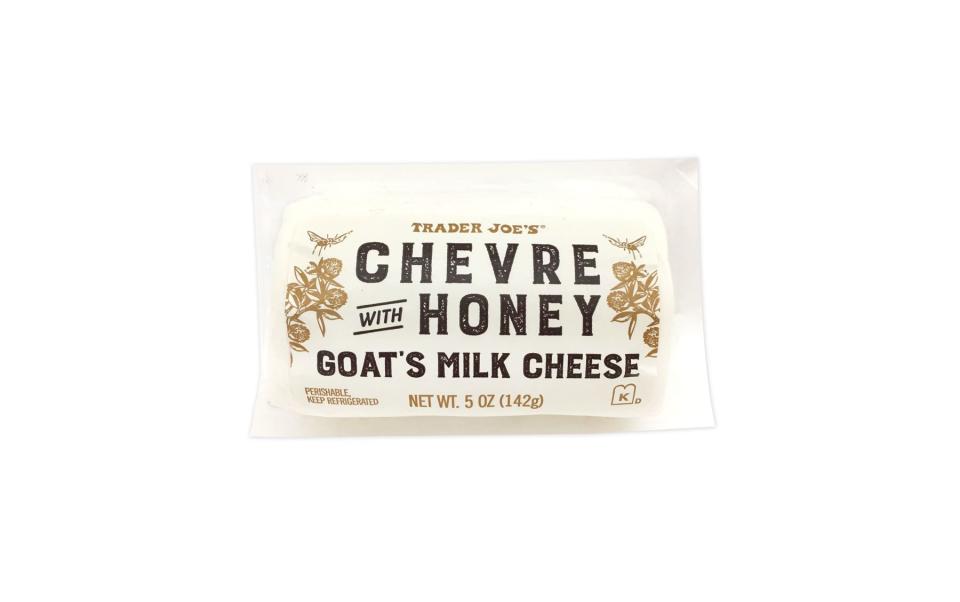 Trader Joe’s Chèvre with Honey Goat’s Milk Cheese