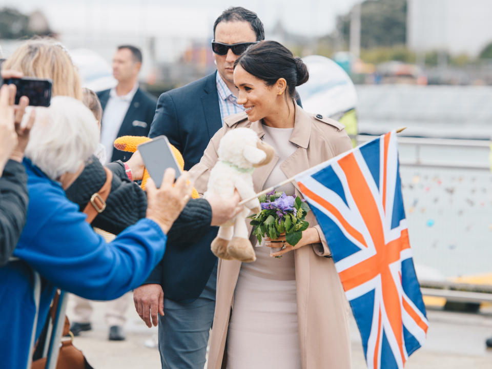 Herzogin Meghan hatte während ihrer Zeit am britischen Königshof massive Probleme. (Bild: Shaun Jeffers / Shutterstock.com)