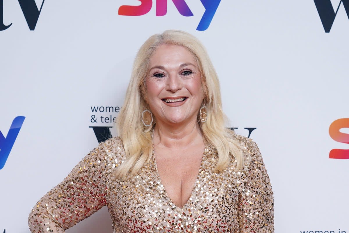 Vanessa Feltz said Rolf Harris ‘knew’ she ‘couldn’t do anything’ about the disgraced Australian entertainer allegedly groping her live on TV (PA) (PA Wire)