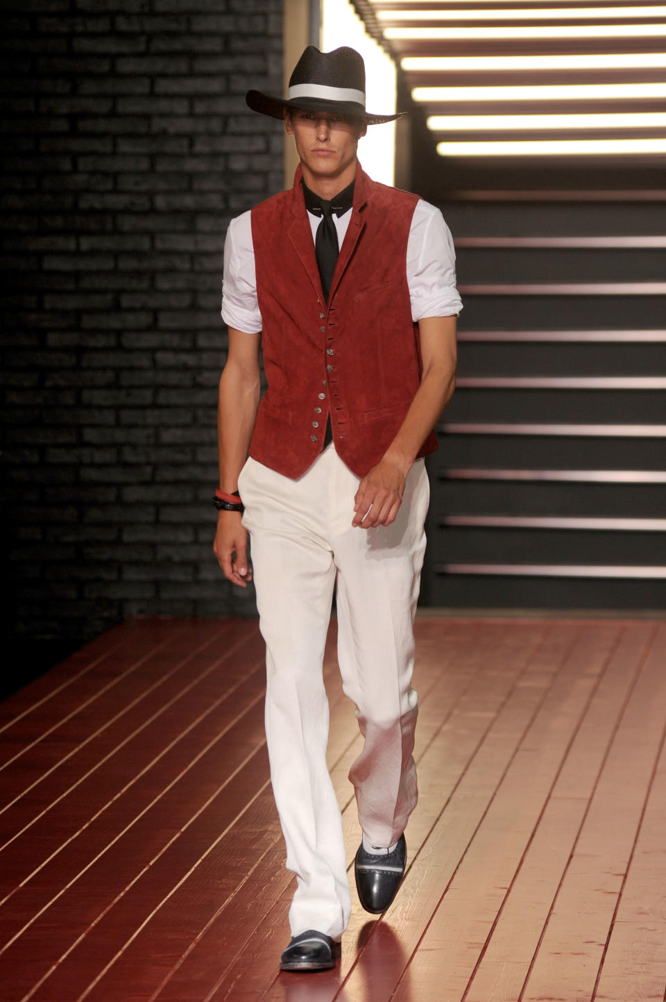 John Varvatos: Runway - Milan Fashion Week Menswear Spring/Summer 2013