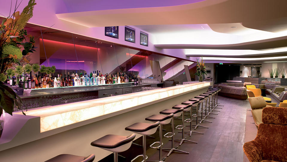 First-class lounges, like the Clubhouse at London Heathrow, began to reopen over the summer. - Credit: Virgin Atlantic