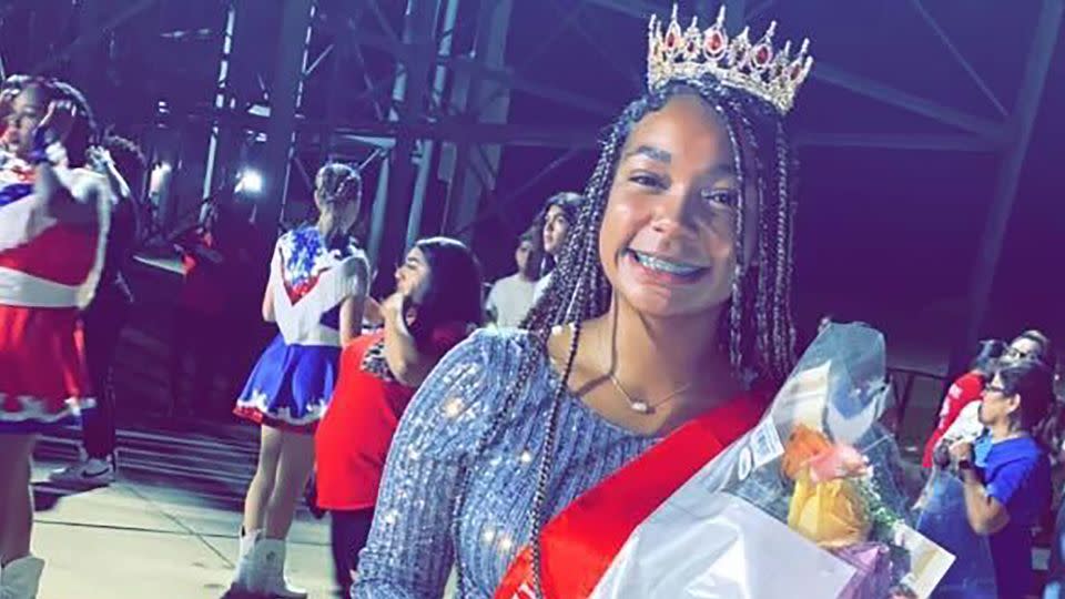 Kayleigh Craddock was crowned Homecoming Queen in 2022. - Courtesy Cynthia Vasquez