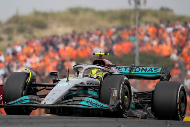 Lewis Hamilton during the Dutch Grand Prix