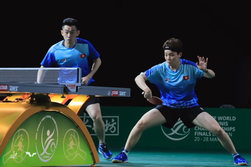 Huang Zhenting/Du Kaiqin (Photo: WTT)