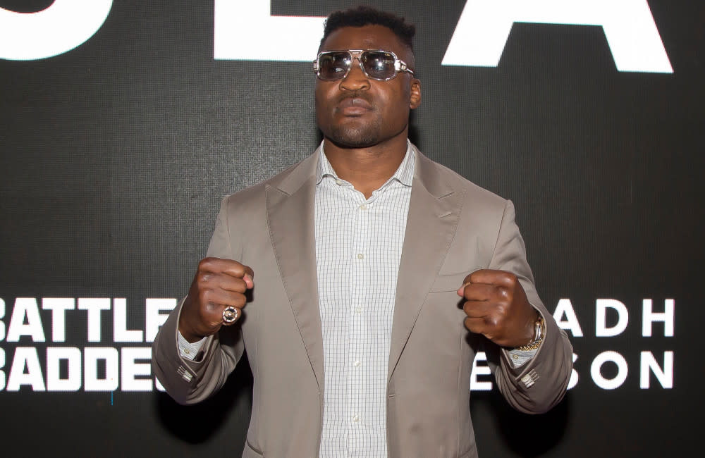 Francis Ngannou's son has died aged 15 months credit:Bang Showbiz