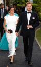 <p>For their first official engagement in Tonga, Meghan Markle stunned in a floor-length white gown by New York designer <a href="https://theiacouture.com/" rel="nofollow noopener" target="_blank" data-ylk="slk:Theia;elm:context_link;itc:0;sec:content-canvas" class="link ">Theia</a>.</p><p>The dress featured embellished details on the shoulder and was teamed with a beautiful aquamarine ring from her late mother-in-law Princess Diana's collection, which appears to be the <a href="https://www.elle.com/uk/fashion/celebrity-style/a20134181/meghan-markle-second-royal-wedding-dress-stella-mccartney-reception/" rel="nofollow noopener" target="_blank" data-ylk="slk:same ring she wore with her Stella McCartney dress for her royal wedding reception;elm:context_link;itc:0;sec:content-canvas" class="link ">same ring she wore with her Stella McCartney dress for her royal wedding reception</a>.</p><p>She teamed the look with her favourite <a href="https://www.lyst.co.uk/track/lead/535409588/return/?atc_medium=cpc&atc_source=google&atc_campaign=UK-PLA-CSS&atc_content=UK-PLA-Aquazzura%2BHeels-Clothing%2B%2526%2BAccessories%2B%253E%2BShoes%2B%253E%2BHigh%2BHeel%2BShoes%2B%253E%2BBasic%2BPumps-CSS%2BUlloa-no&atc_country=UK&atc_grouping=Google-PLA-CSS&reason=pla-css&sem_id=A849914533" rel="nofollow noopener" target="_blank" data-ylk="slk:Aquazzura Deneuve heels;elm:context_link;itc:0;sec:content-canvas" class="link ">Aquazzura Deneuve heels</a>, a Givenchy clutch bag and Birds earrings.</p>