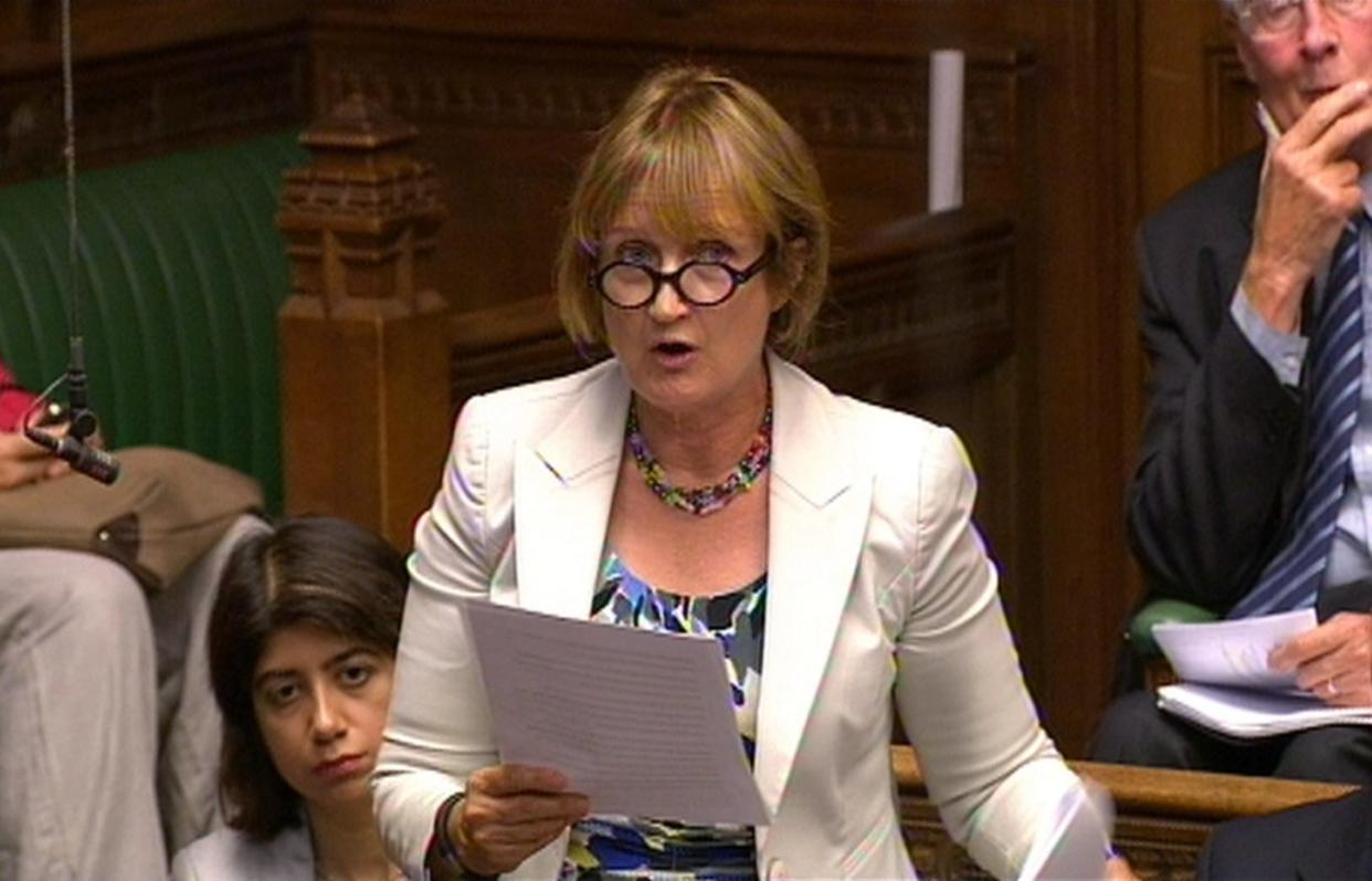 Dame Tessa Jowell MP speaking in the House of Commons (PA)