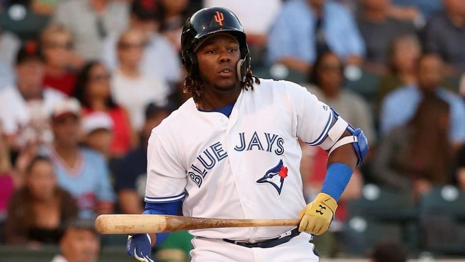 Blue Jays GM Ross Atkins says he doesn’t see Vladimir Guerrero Jr. as a big league player, but that’s tough to believe. (NBC)