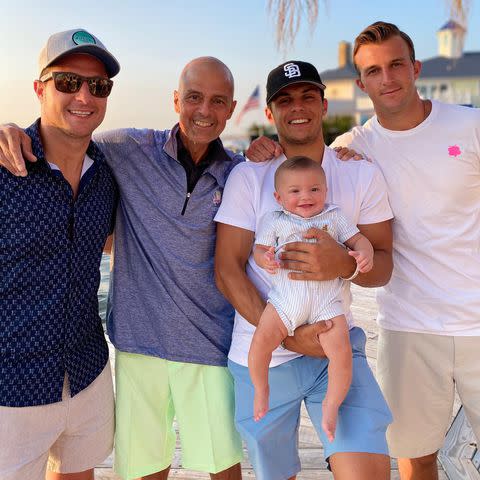 <p>Joan Vassos/Instagram</p> Joan Vassos' family.