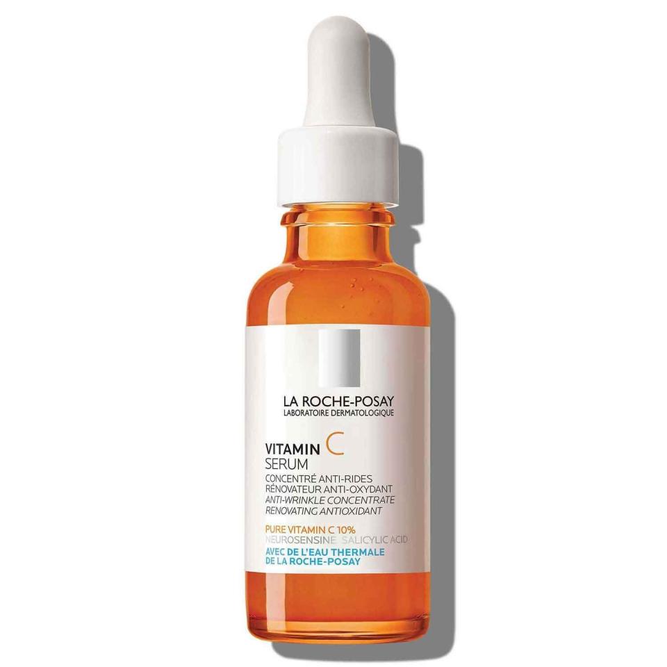 <p><strong>La Roche-Posay</strong></p><p>amazon.com</p><p><strong>$39.99</strong></p><p><a href="https://www.amazon.com/dp/B07PM79MSC?tag=syn-yahoo-20&ascsubtag=%5Bartid%7C10051.g.41969426%5Bsrc%7Cyahoo-us" rel="nofollow noopener" target="_blank" data-ylk="slk:Shop Now;elm:context_link;itc:0;sec:content-canvas" class="link ">Shop Now</a></p><p>When in doubt, apply some vitamin C. This serum is an easy solution to some of the skin's most pressing issues. Whether you're breaking out or feeling dull, this serum can work magic.</p>