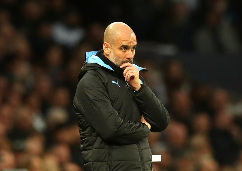 Pep Guardiola has never managed a club longer than four seasons. Why would he stay with Manchester City now? (Photo by Catherine Ivill/Getty Images)