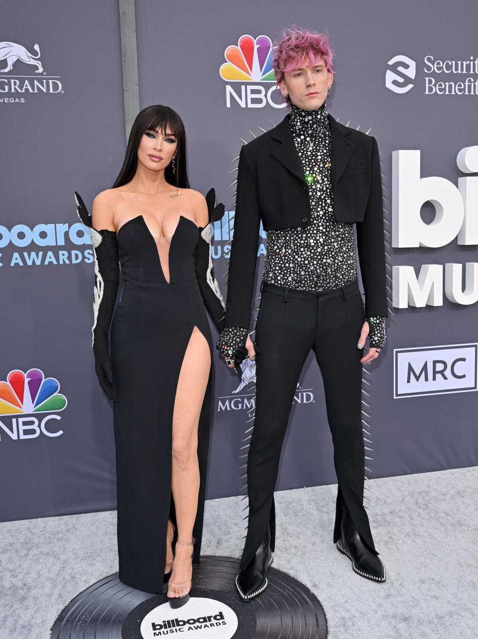 Megan Fox y Machine Gun Kelly en los Billboard Music Awards. (Photo by Axelle/Bauer-Griffin/FilmMagic)