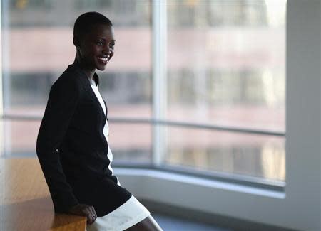 Actress Lupita Nyong'o, who stars in the movie "12 Years a Slave," poses for a portrait in Los Angeles, California November 13, 2013. REUTERS/Mario Anzuoni