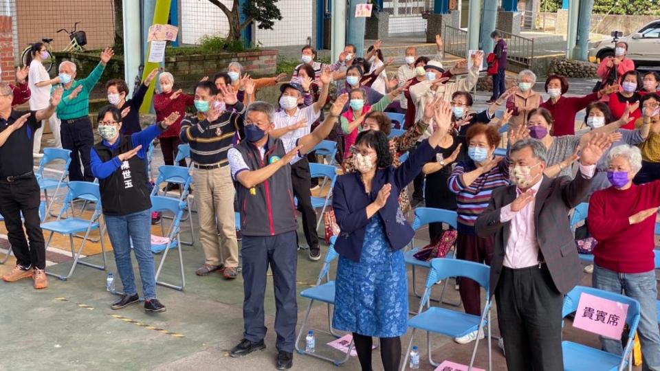 宜蘭三星鄉【阿公阿嬤快樂學堂】開學，今年設計多元課程及活動，目標就是要讓阿公阿嬤更健康。（鄉公所提供）