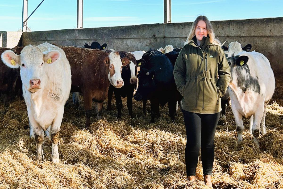 Norfolk cattle farmer Annabelle Howell is young ambassador for the National Beef Association (NBA) <i>(Image: NBA)</i>